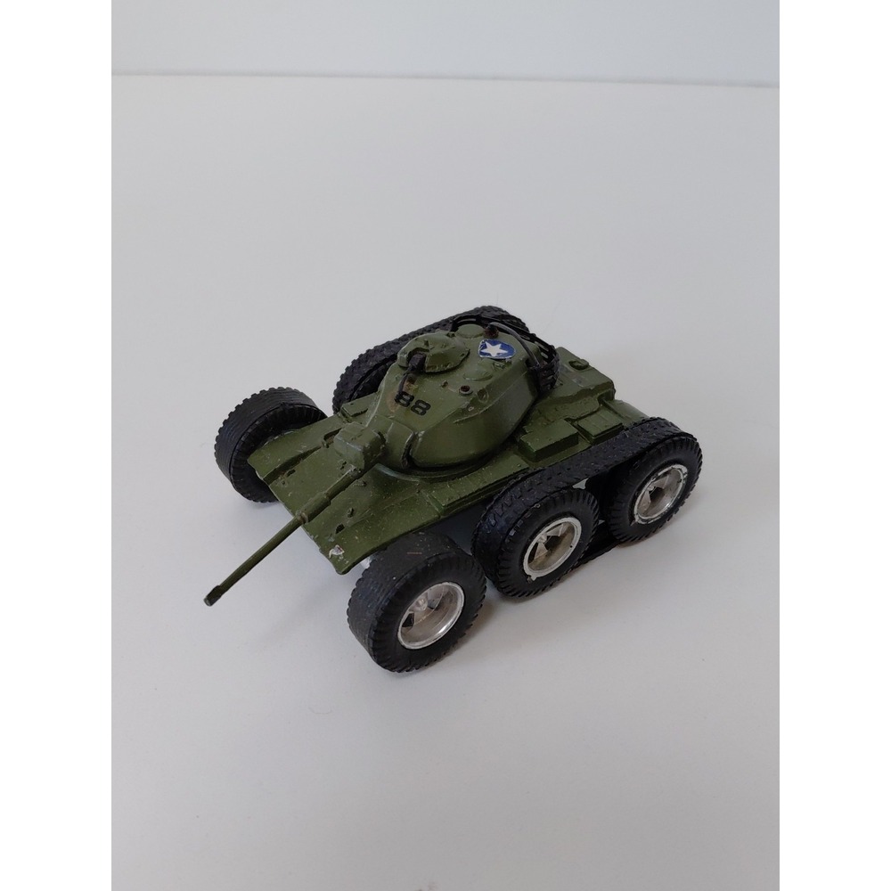 Zylmex  3.4" american monitor tank VINTAGE Toy Diecast Hong Kong T501 Rare